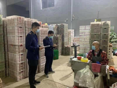 守护市民“菜篮子”——市市场监管局开展保供稳价专项市场调查